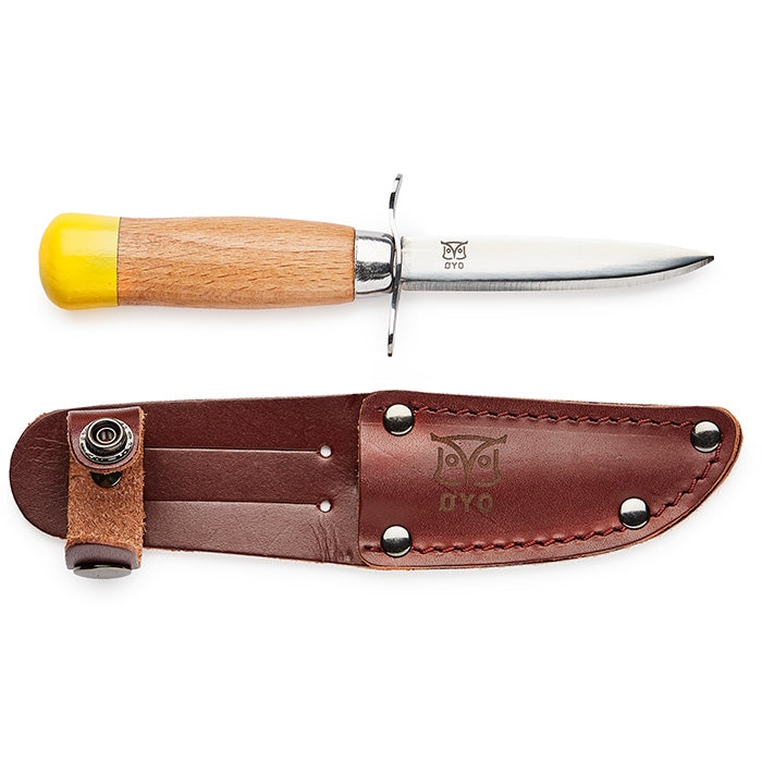 Scoutkniv med fodral Brun - Øyo