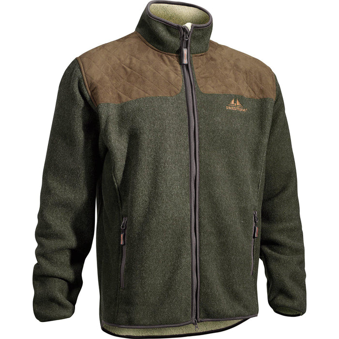 Torne 2.0 Sweater Fullzip Hunting Green - Swedteam