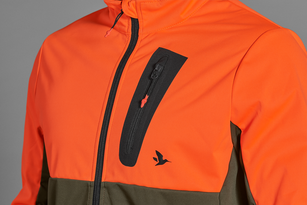 Force Advanced softshell jacka Hi-vis orange - Seeland