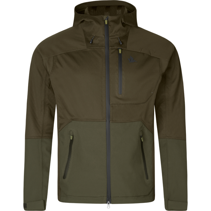 jacka Hawker Shell II Pine green - Seeland