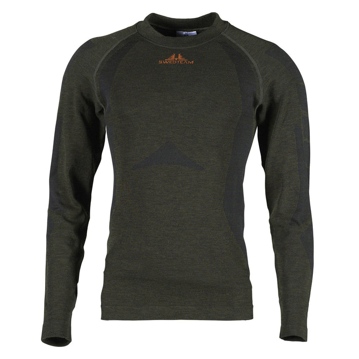 Merino Tech Base Layer Set Hunting Green - Swedteam