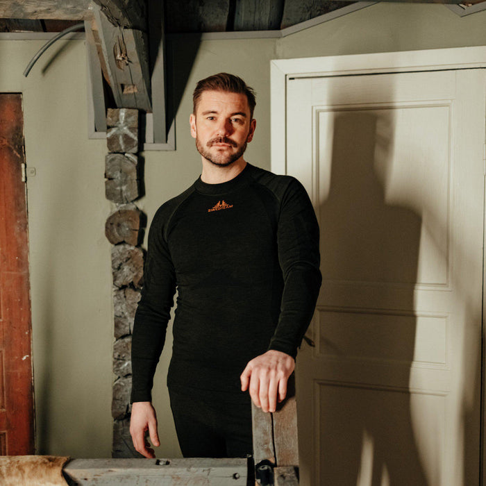 Merino Tech Underställsset Hunting Green - Swedteam