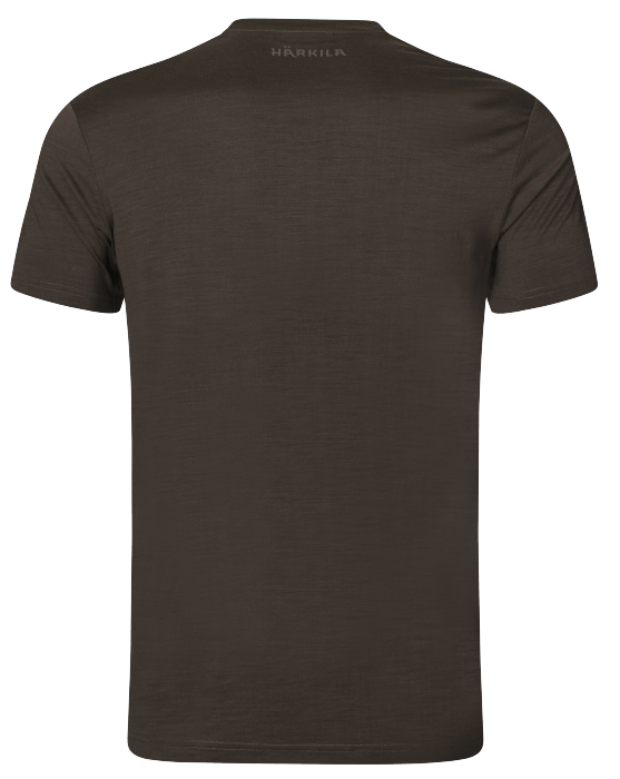 Base All Season kortärmad t-shirt Shadow brown - Härkila