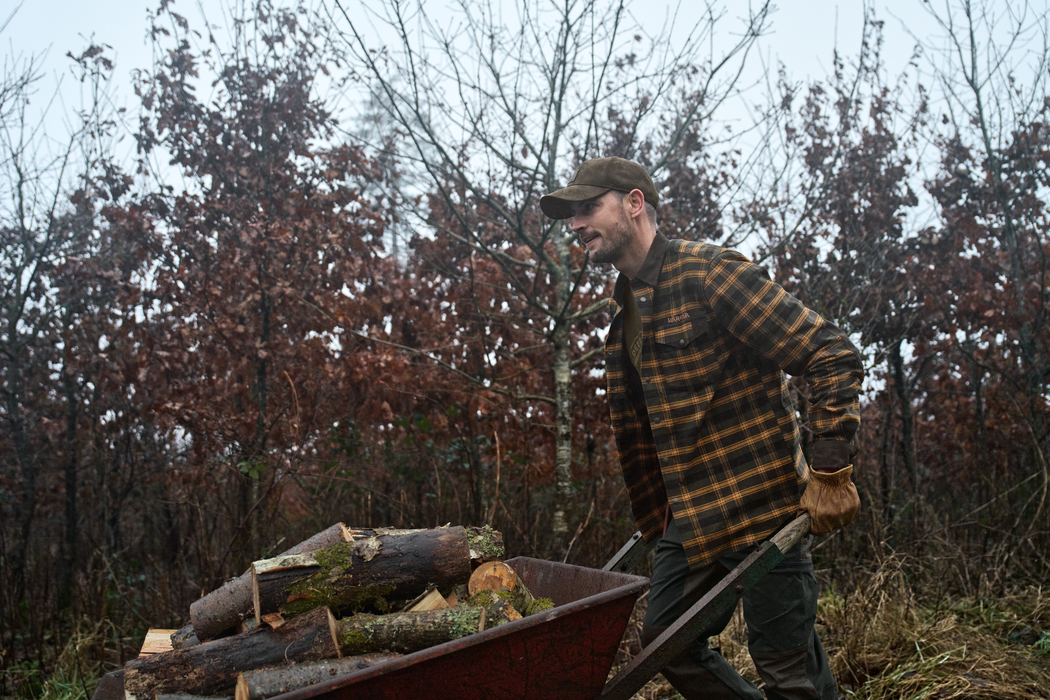Långärmad skjorta Buckthorn brown - Aivak – Härkila