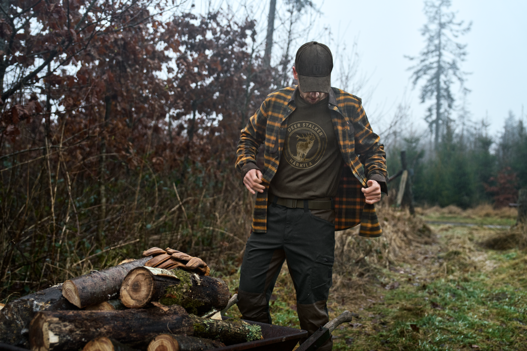 Långärmad skjorta Buckthorn brown - Aivak – Härkila