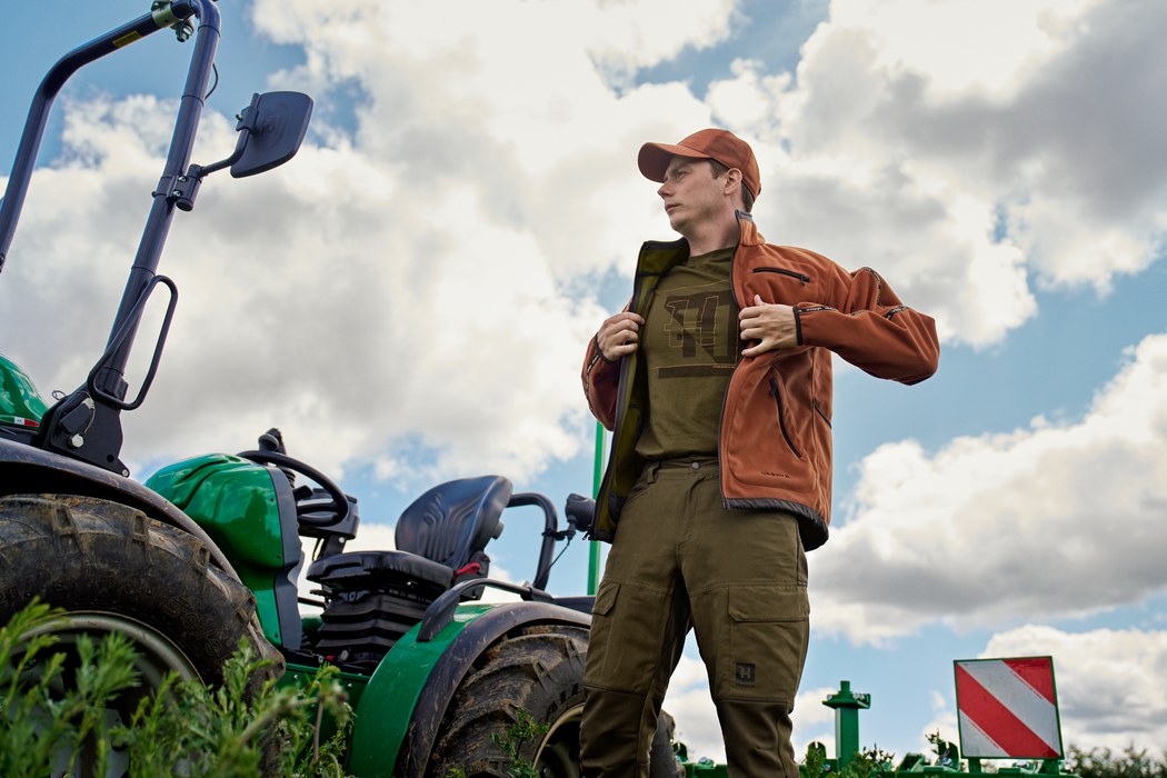 Scandinavian byxor Dark olive/Willow green - Härkila