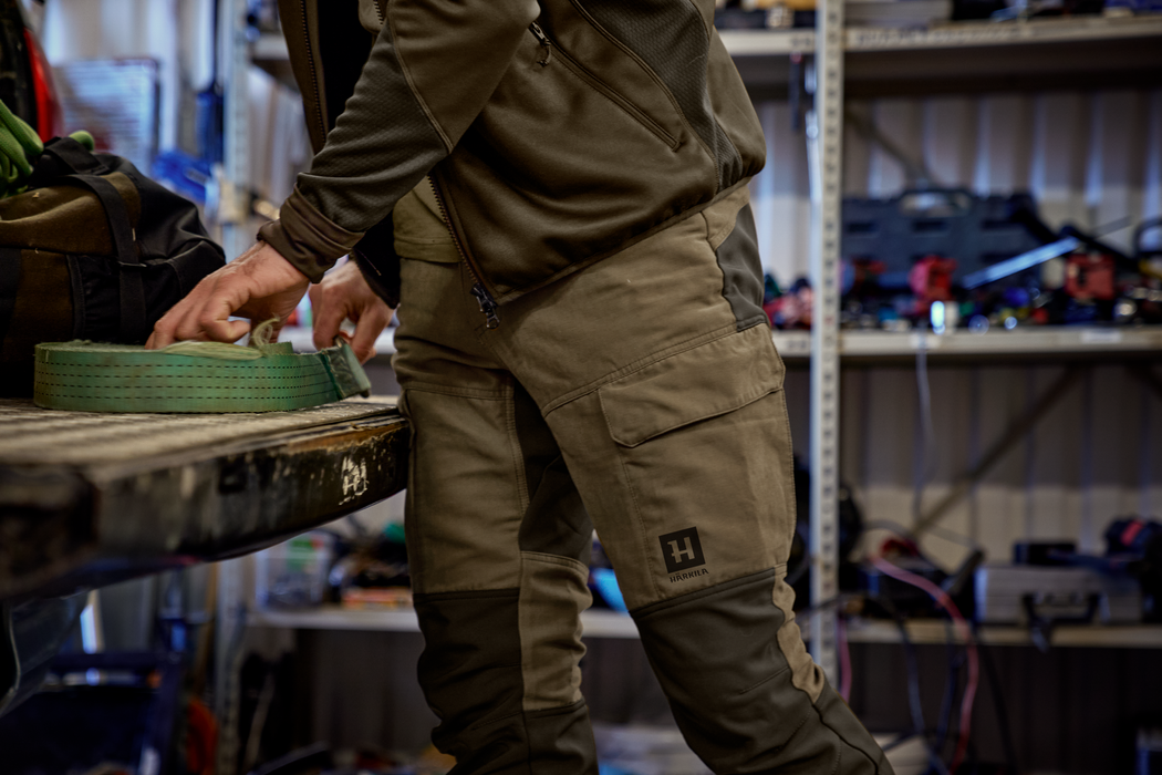 Scandinavian byxor Dark olive/Willow green - Härkila