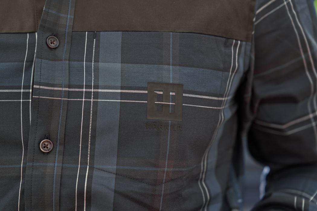 Produkt Titel: Anker Långärmad skjorta Dark navy - Härkila