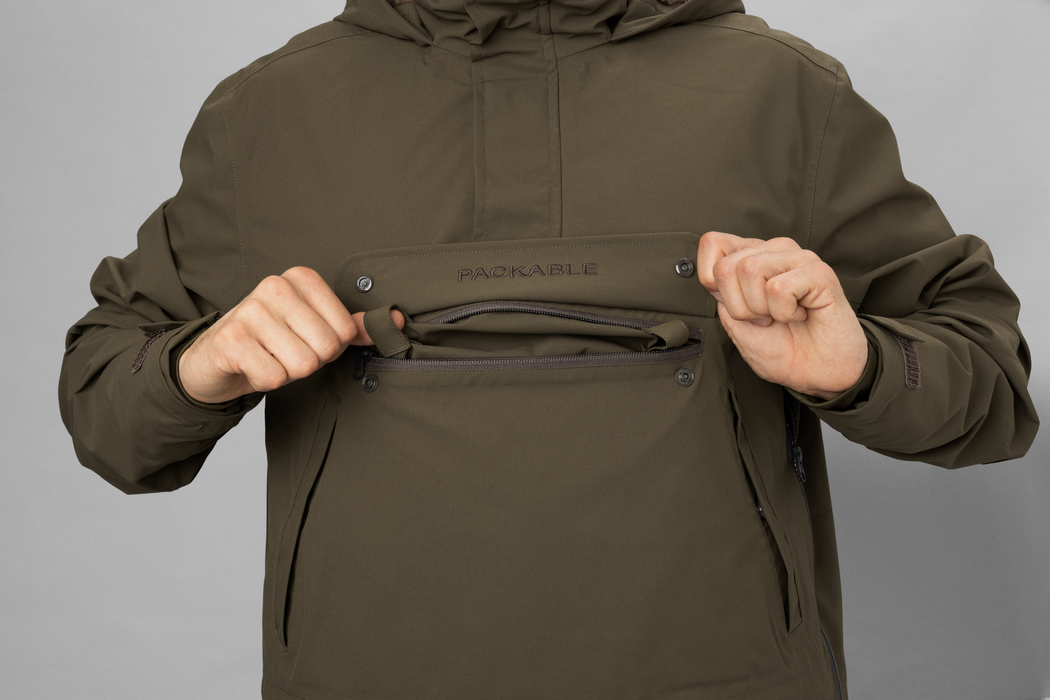 Orton tech HWS packable smock Willow green  - Härkila