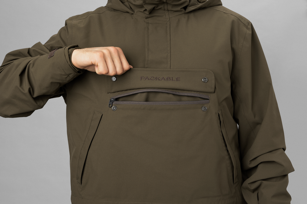 Orton tech HWS packable smock Willow green  - Härkila