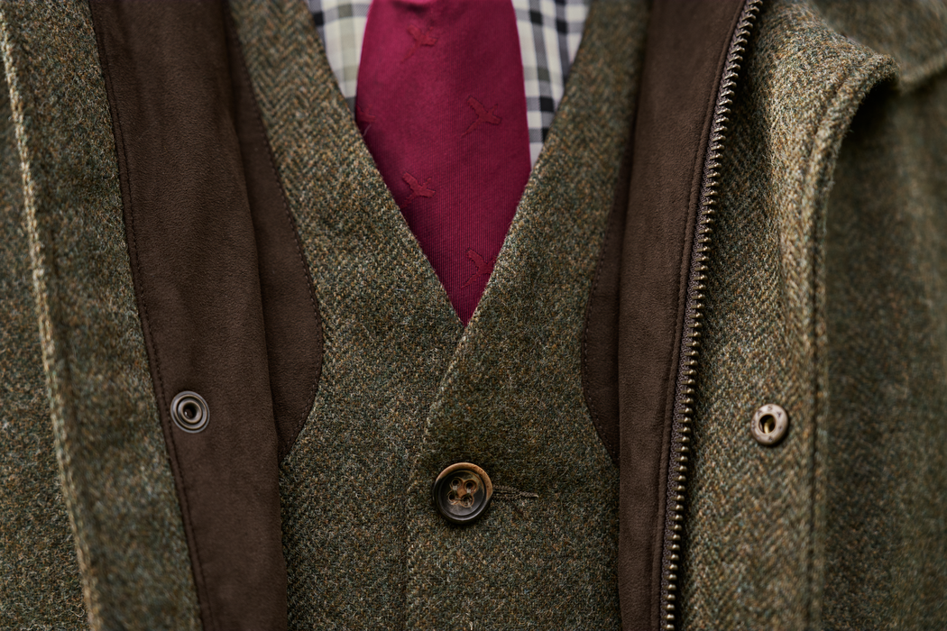 Skytteväst - Forest green/Herringbone - Kenmore – Härkila