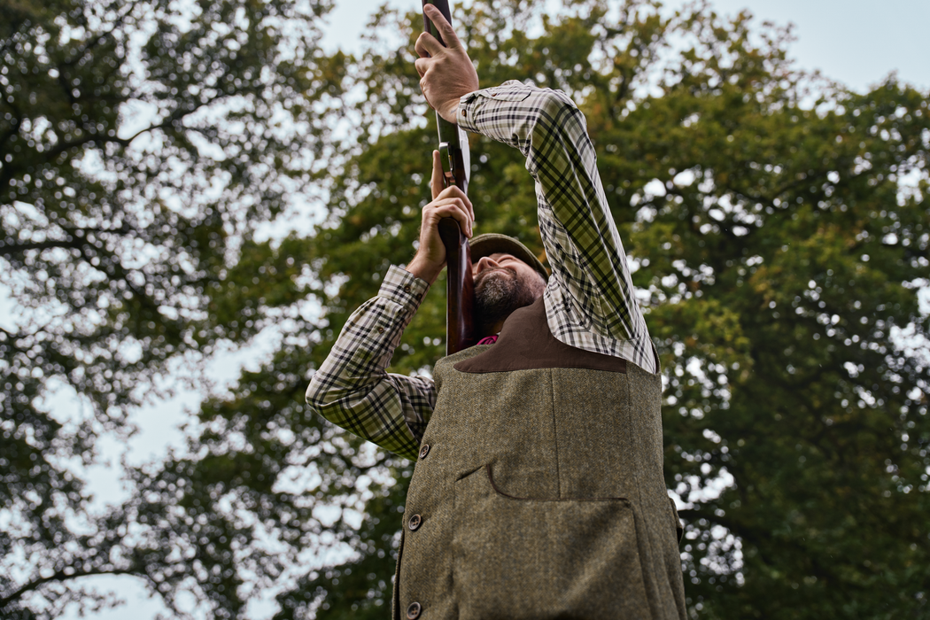 Skytteväst - Forest green/Herringbone - Kenmore – Härkila