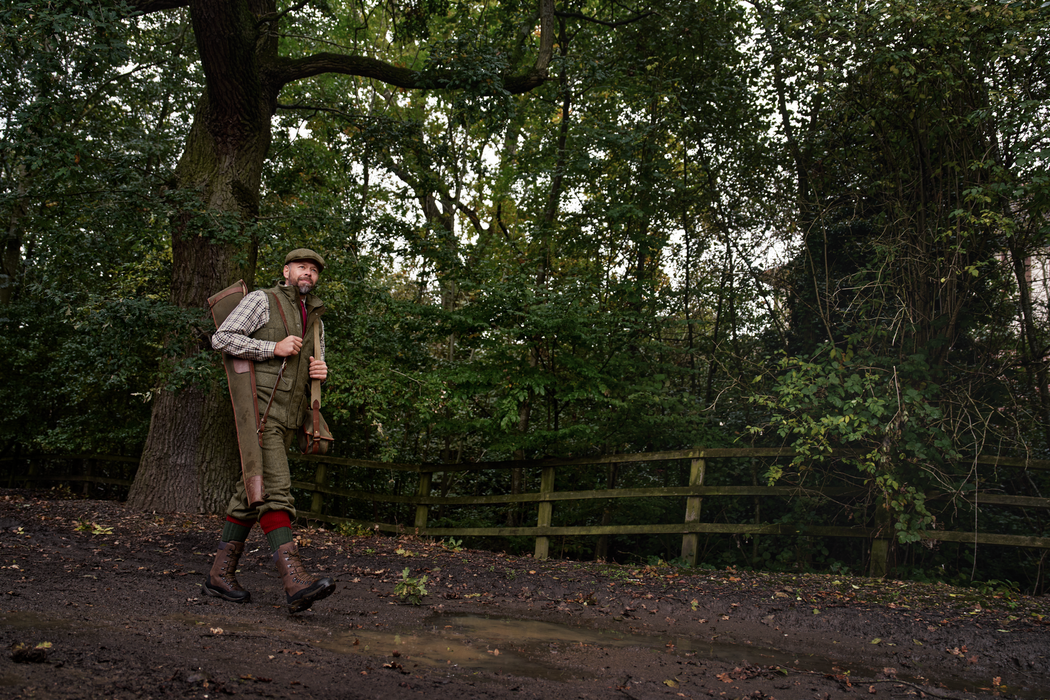 Väst Forest green/Herringbone - Härkila