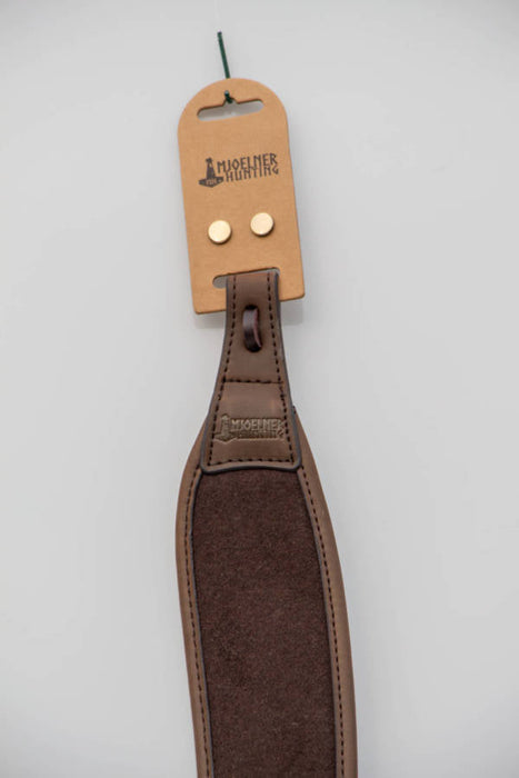 Ergonomisk gevärsrem i loden/läder