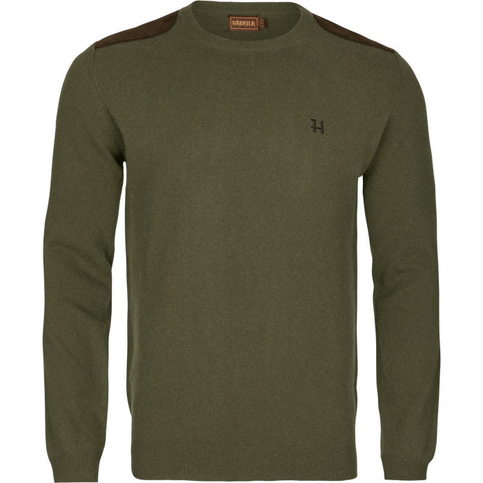 Arran pullover Olive  - Härkila