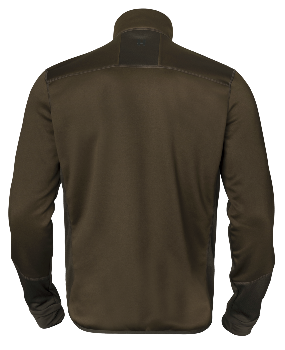 Skandinavisk fleecejacka Willow green/Deep brown - Härkila