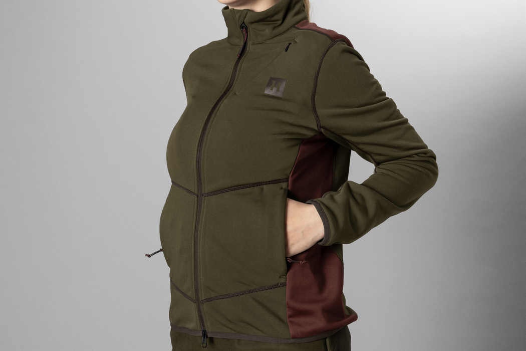 Oda fleece jacka Women Willow green  - Härkila