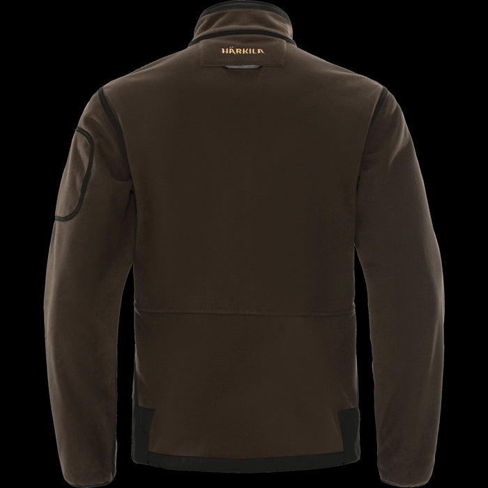 Kamko fleece Brown/Red  - Härkila