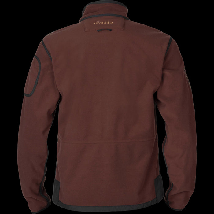 Kamko fleece Green/Bordeaux  - Härkila