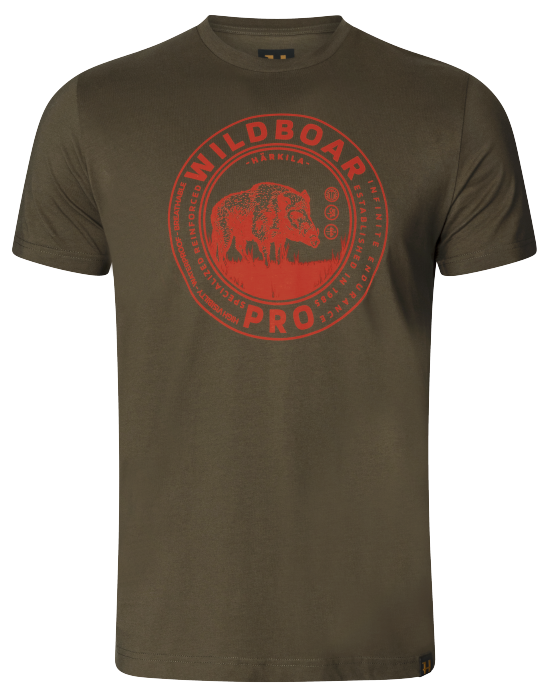 Härkila Wildboar t-shirt Willow green  - Härkila