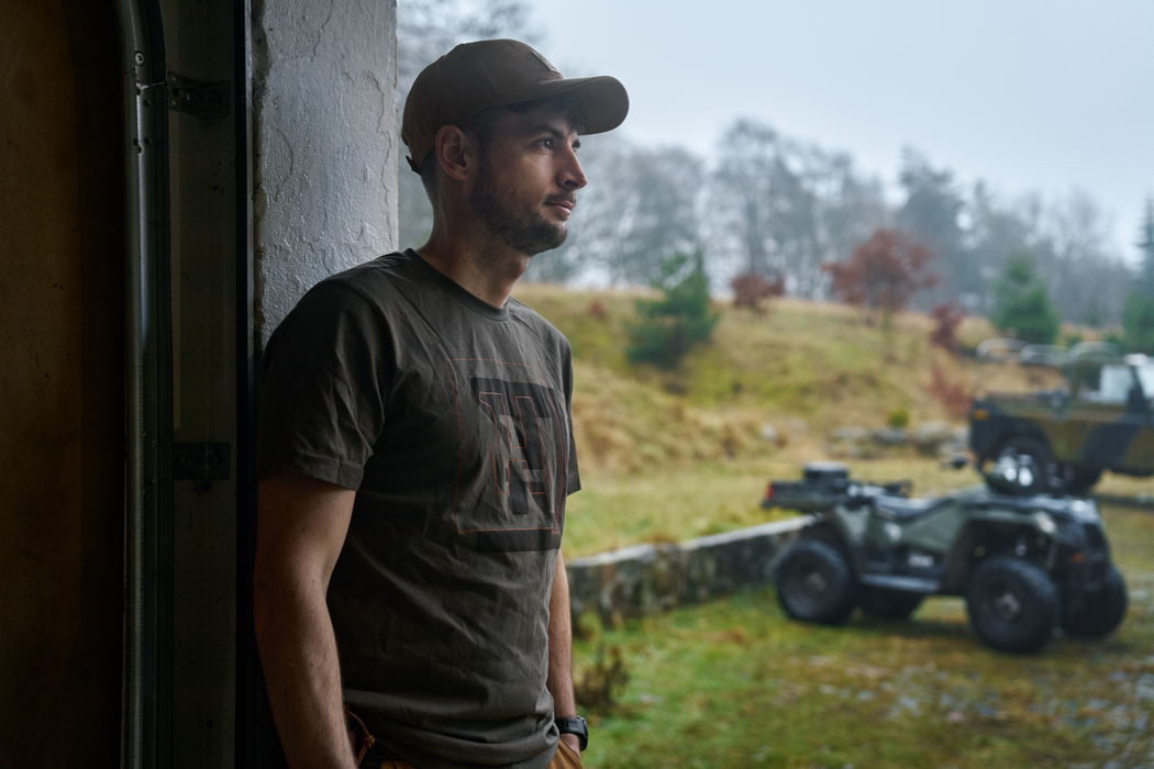 H-logo kortärmad t-shirt Phantom