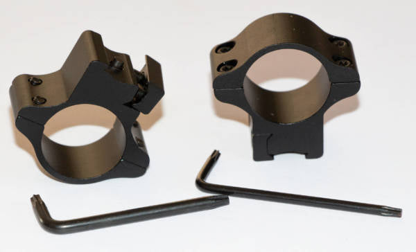 Montageringar i aluminium Ø30