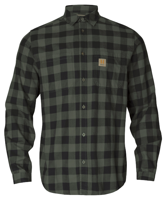 Scandinavian långärmad skjorta Green check - Härkila