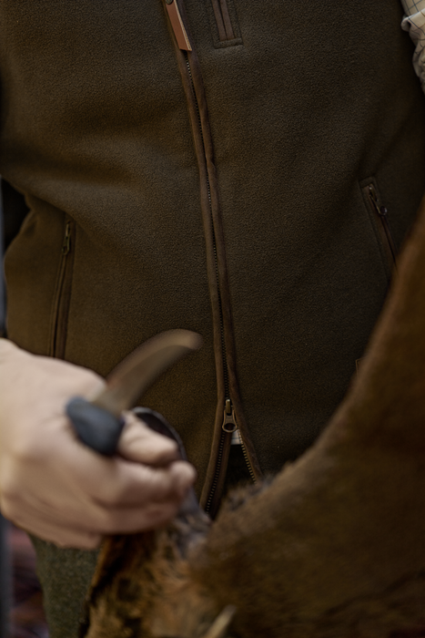 Sherpa fleeceväst Willow green - Sandhem – Härkila