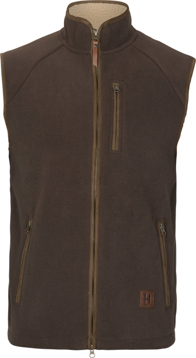 Sherpa fleeceväst Demitasse brown - Sandhem
