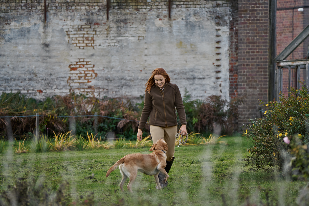 Sherpa fleecejacka dam Demitasse brown – Härkila
