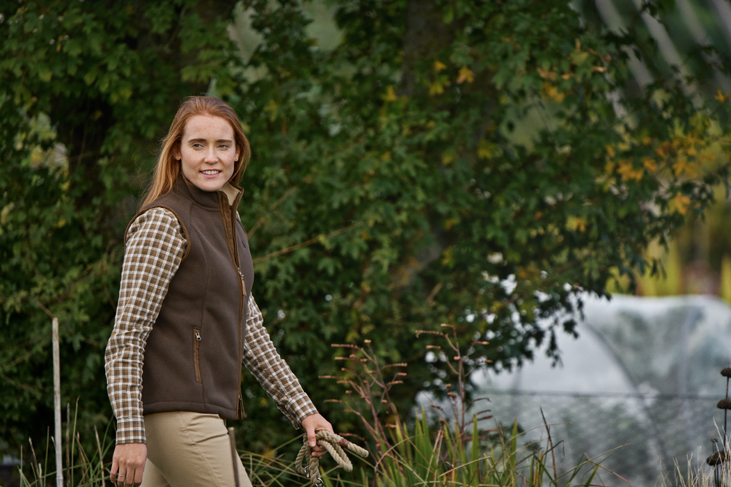 Sherpa fleeceväst dam - Demitasse brown - Sandhem – Härkila