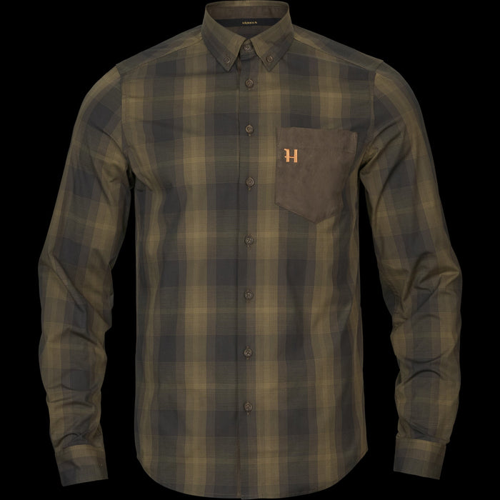 Akkan Skjorta Willow green/Shadow brown - Härkila