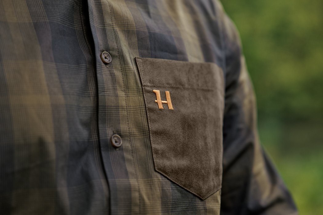 Akkan Skjorta Willow green/Shadow brown - Härkila