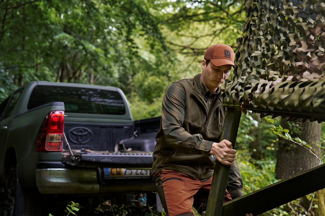 Akkan Skjorta Willow green/Shadow brown - Härkila