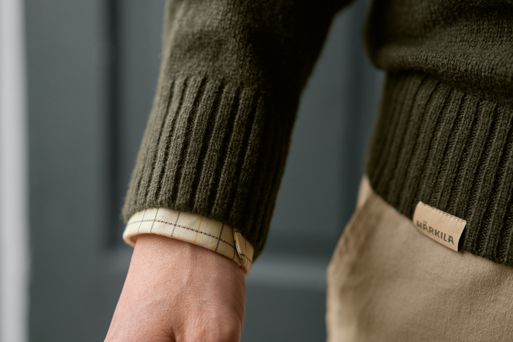 Vincent Merino V-ringad tröja - Rosin – Härkila