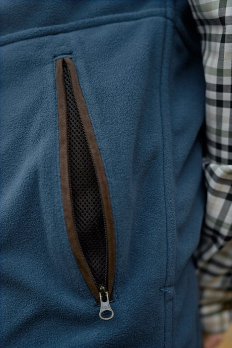 Estate WSP vändbar väst Dark olive/Sea blue – Härkila