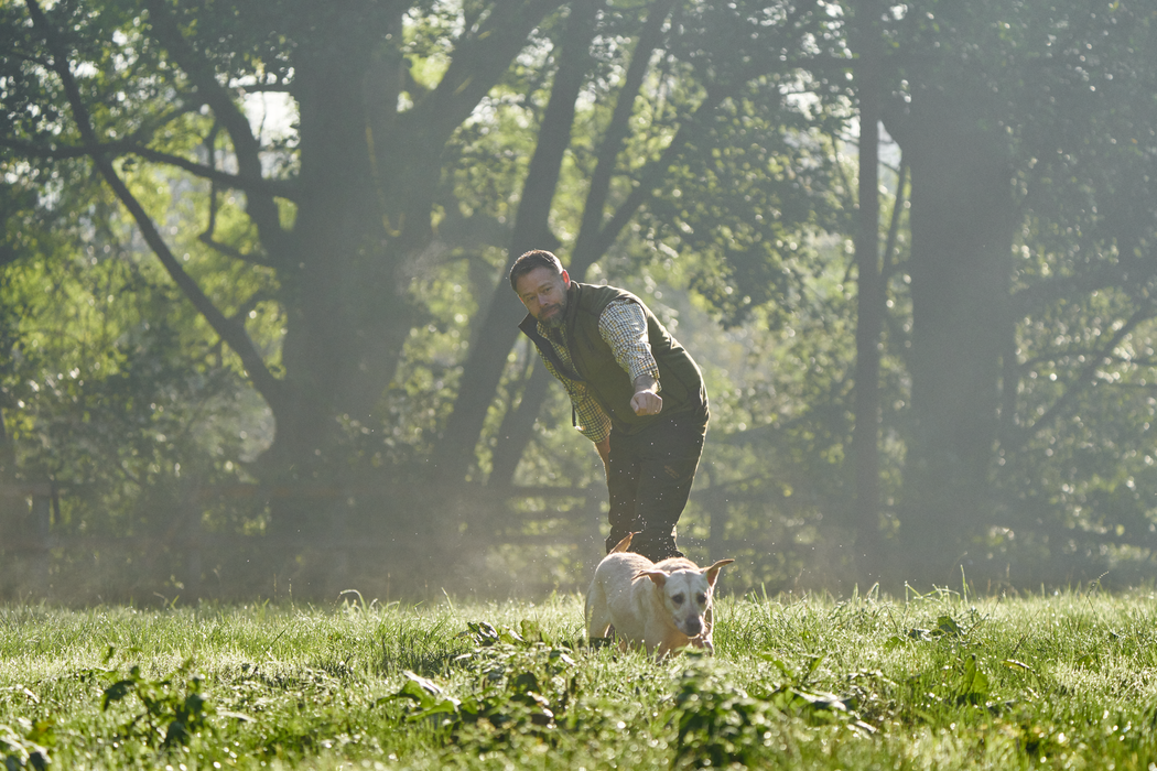 Estate WSP vändbar väst Dark olive/Sea blue – Härkila