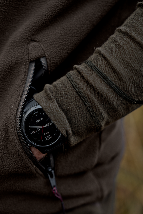 Aspire Fleeceväst Shadow brown