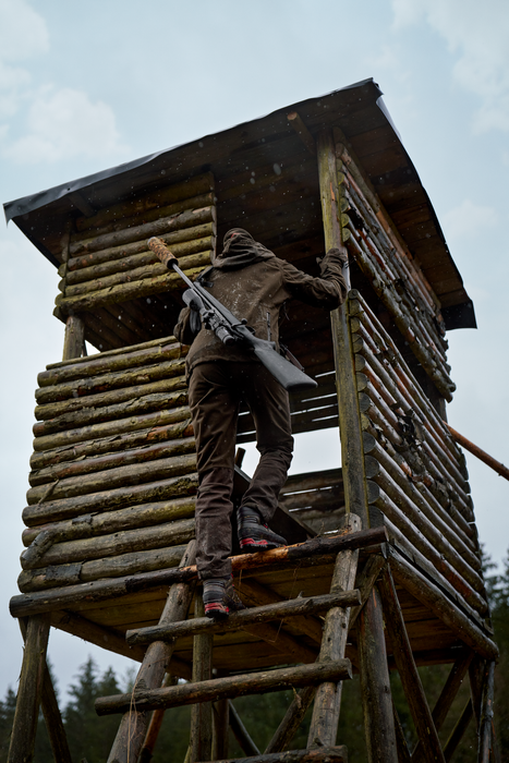 Aspire HWS Byxor för kvinnor Hunting green/Shadow brown