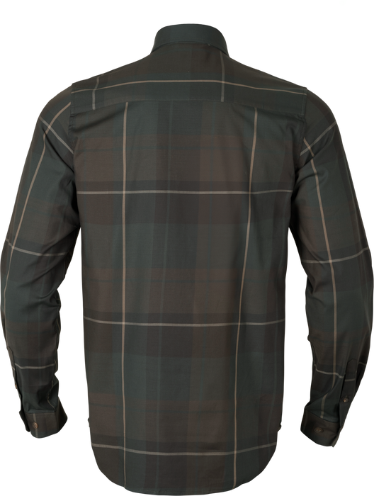 Akse L/S Skjorta - Shadow brown check – Härkila