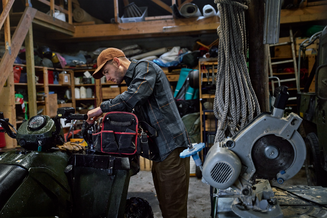 Långärmad skjorta Blackberry check – Härkila