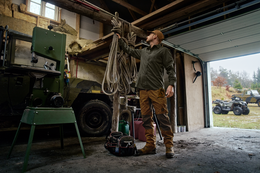 Alto L/S Skjorta - Willow green – Härkila