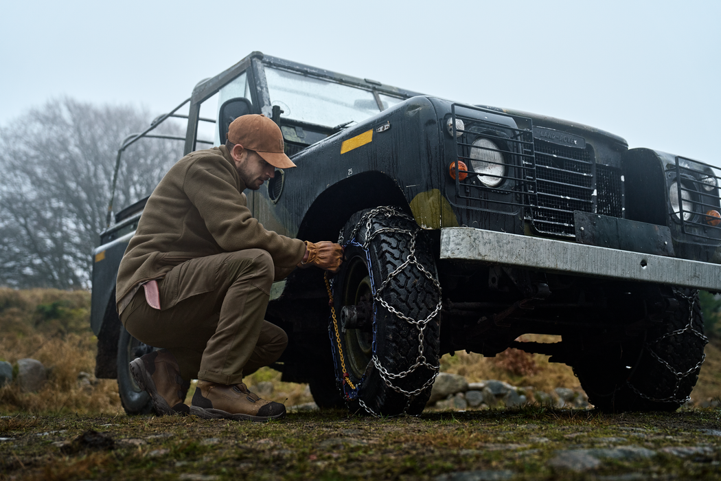 Hill byxor Willow green/Brun