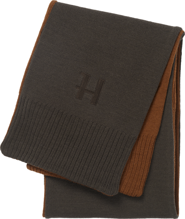 Vändbar halsduk Shadow brown/Rustique clay