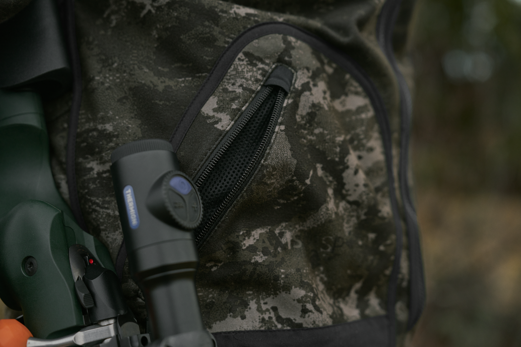 NOCTYX WSP Vändbar fleecejacka - AXIS MSP®Svart/Willow green - Kamko – Härkila