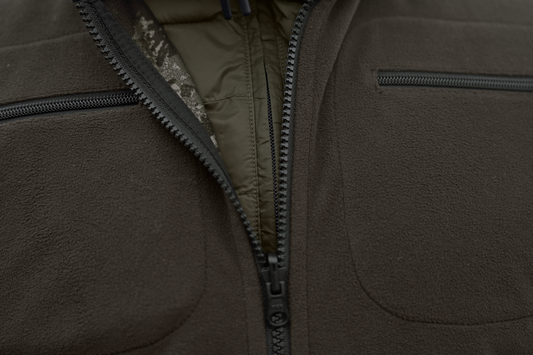 NOCTYX WSP Vändbar fleecejacka - AXIS MSP®Svart/Willow green - Kamko – Härkila