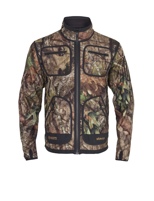 Mossy Kamko WSP fleece jacka MossyOak®Break-up Country®/Black  - Härkila