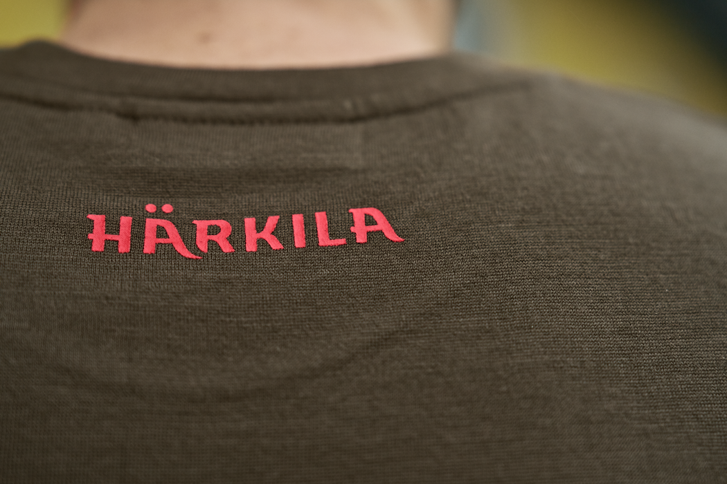 Game kortärmad t-shirt Willow green moose – Härkila