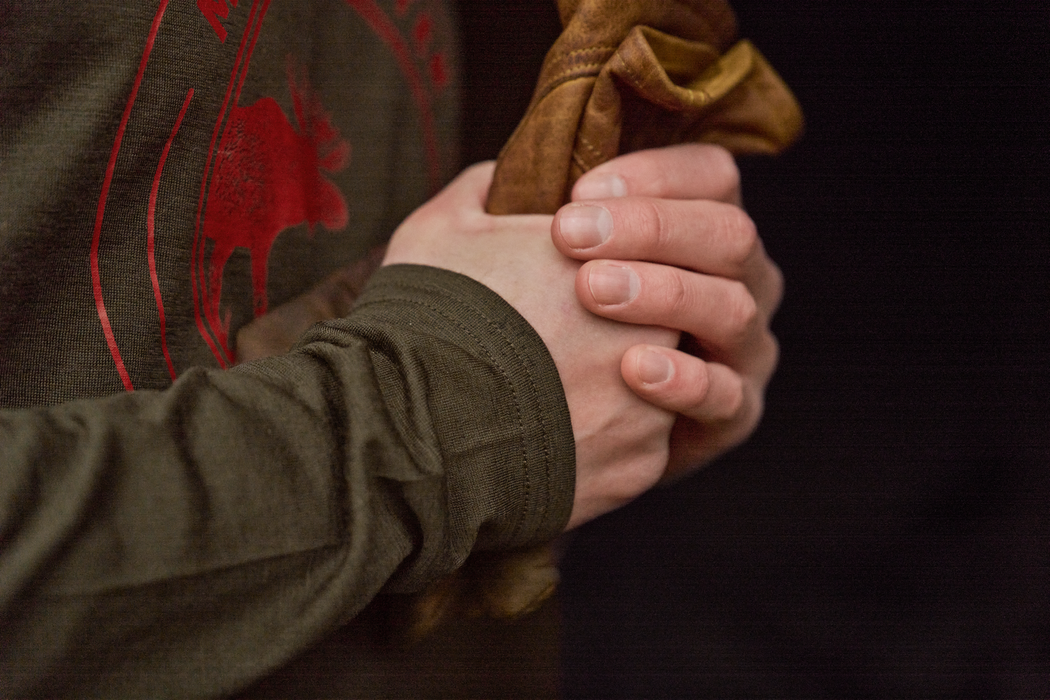 Game långärmad T-shirt Willow green moose