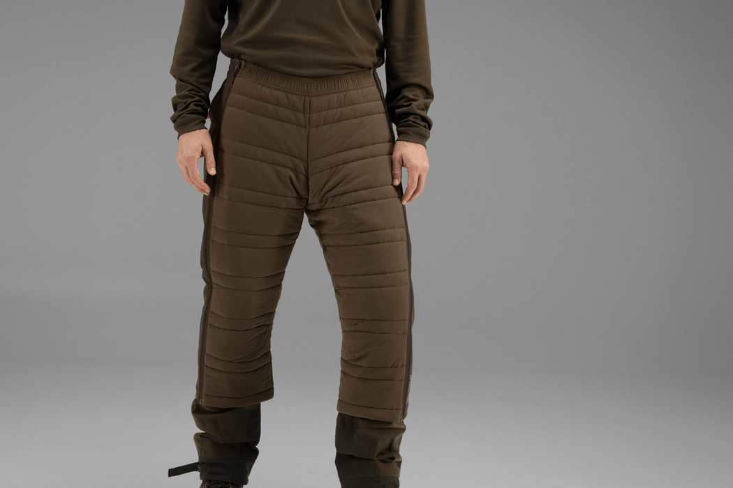 Mountain Hunter Insulated breeks Hunting green/Shadow brown  - Härkila